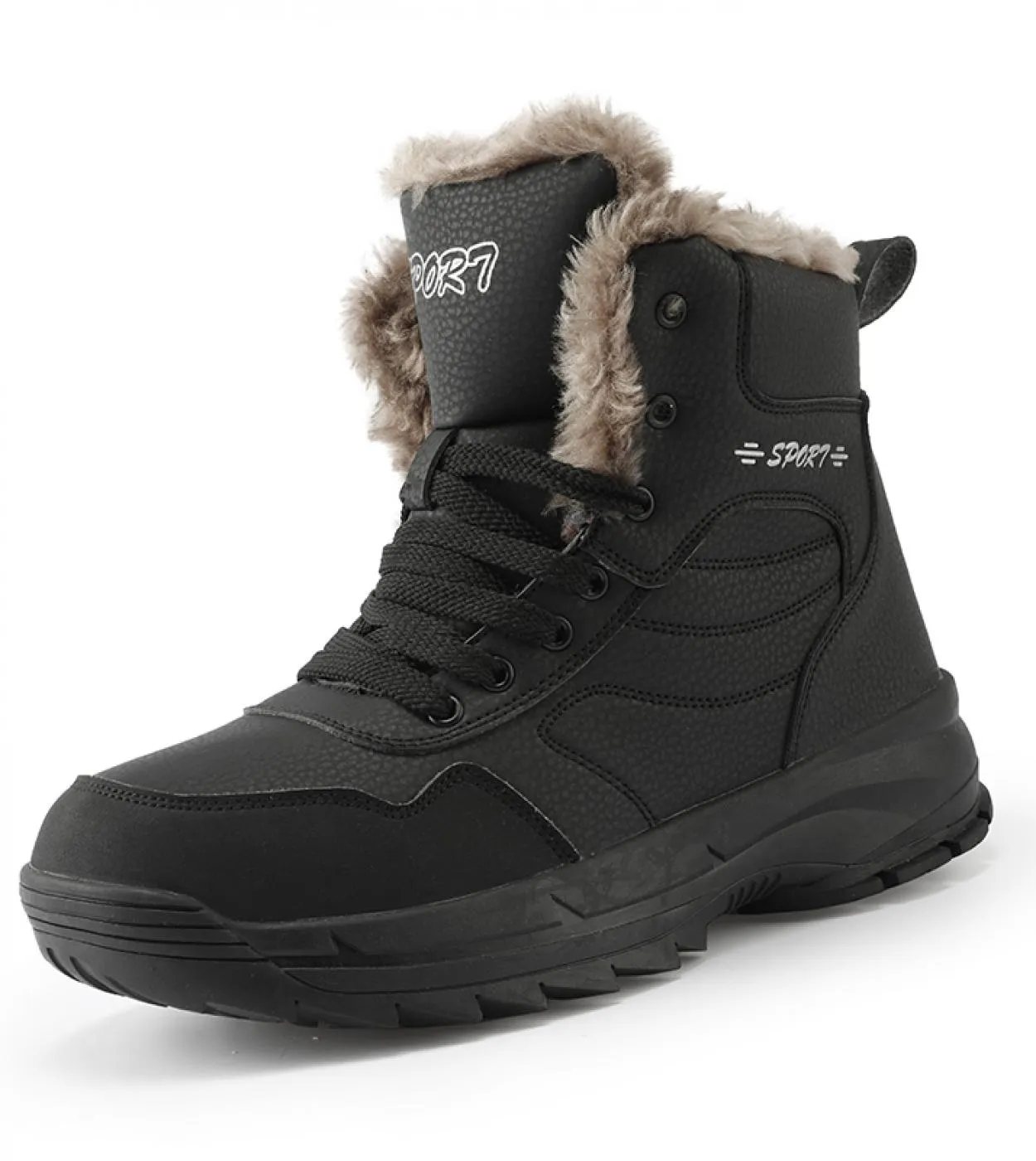 2022 stivali da uomo stivali da neve invernali impermeabili antiscivolo stivali da neve da uomo piattaforma scarpe invernali con