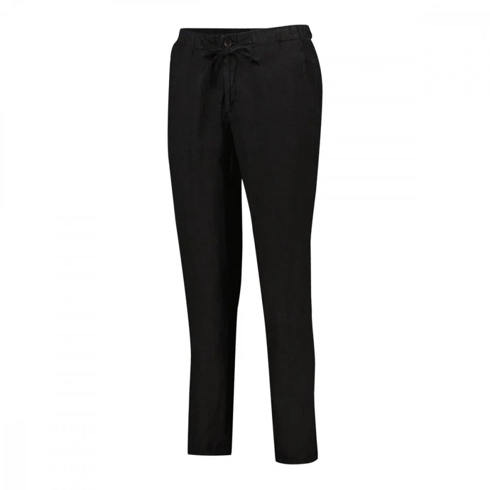40WEFT PANTALONI CON COULISSE IN LINO ANNA DONNA