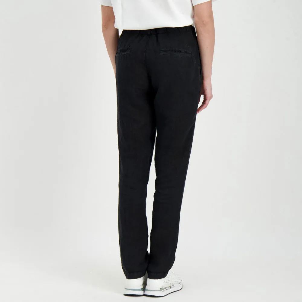 40WEFT PANTALONI CON COULISSE IN LINO ANNA DONNA