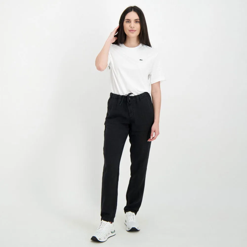 40WEFT PANTALONI CON COULISSE IN LINO ANNA DONNA