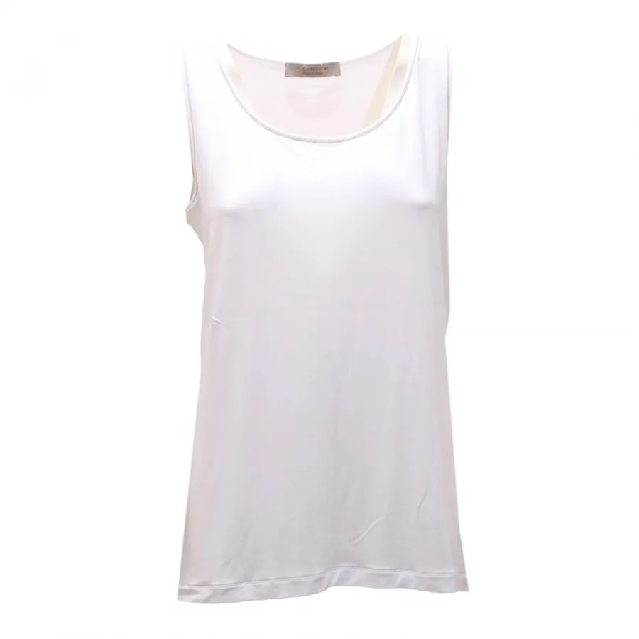 8099AL canotta jersey donna D. EXTERIOR woman sleeveless t-shirt