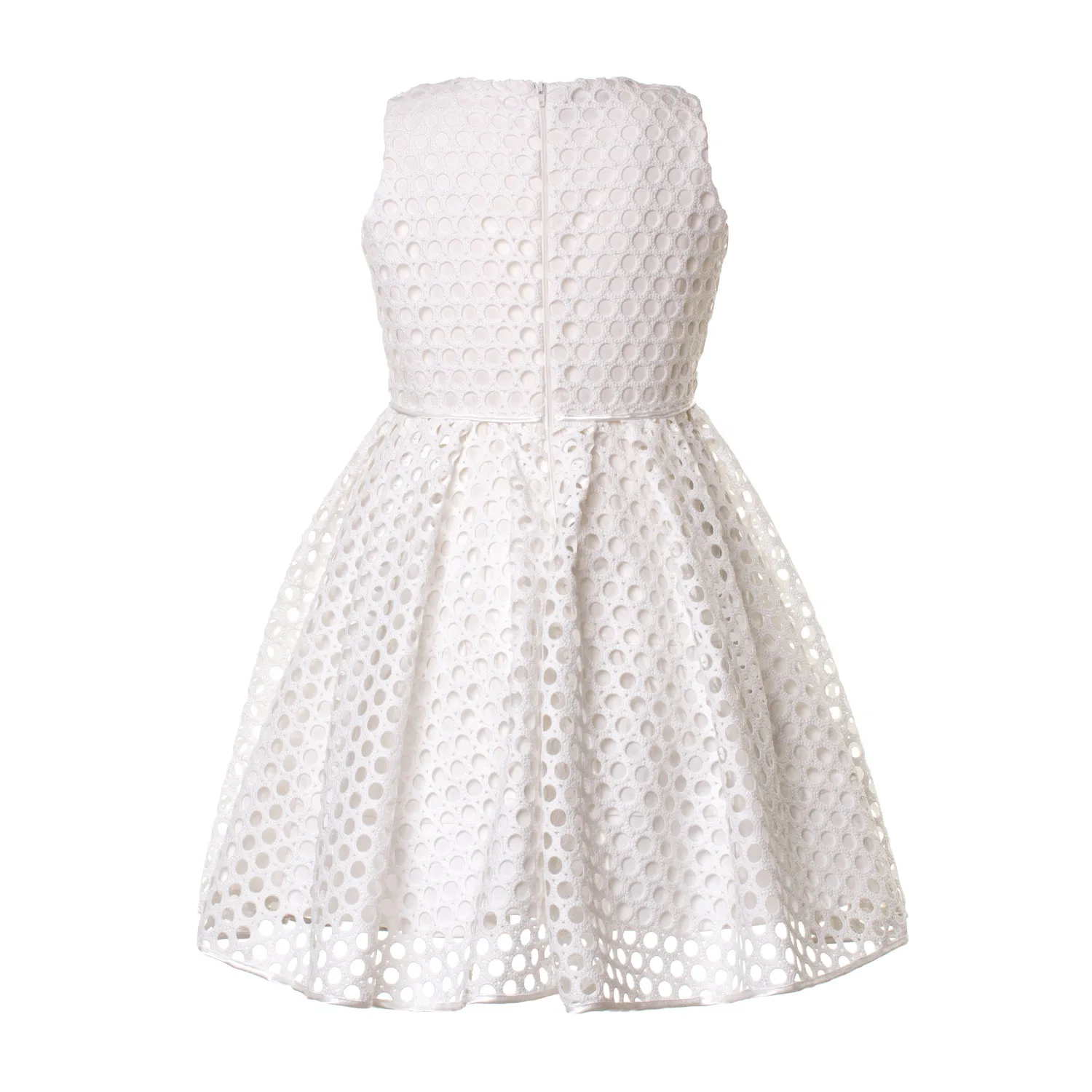 Abito Cerimonia Bianco Bambina Teen 04