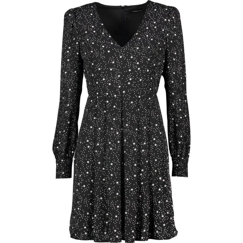 Abito in georgette con stampa