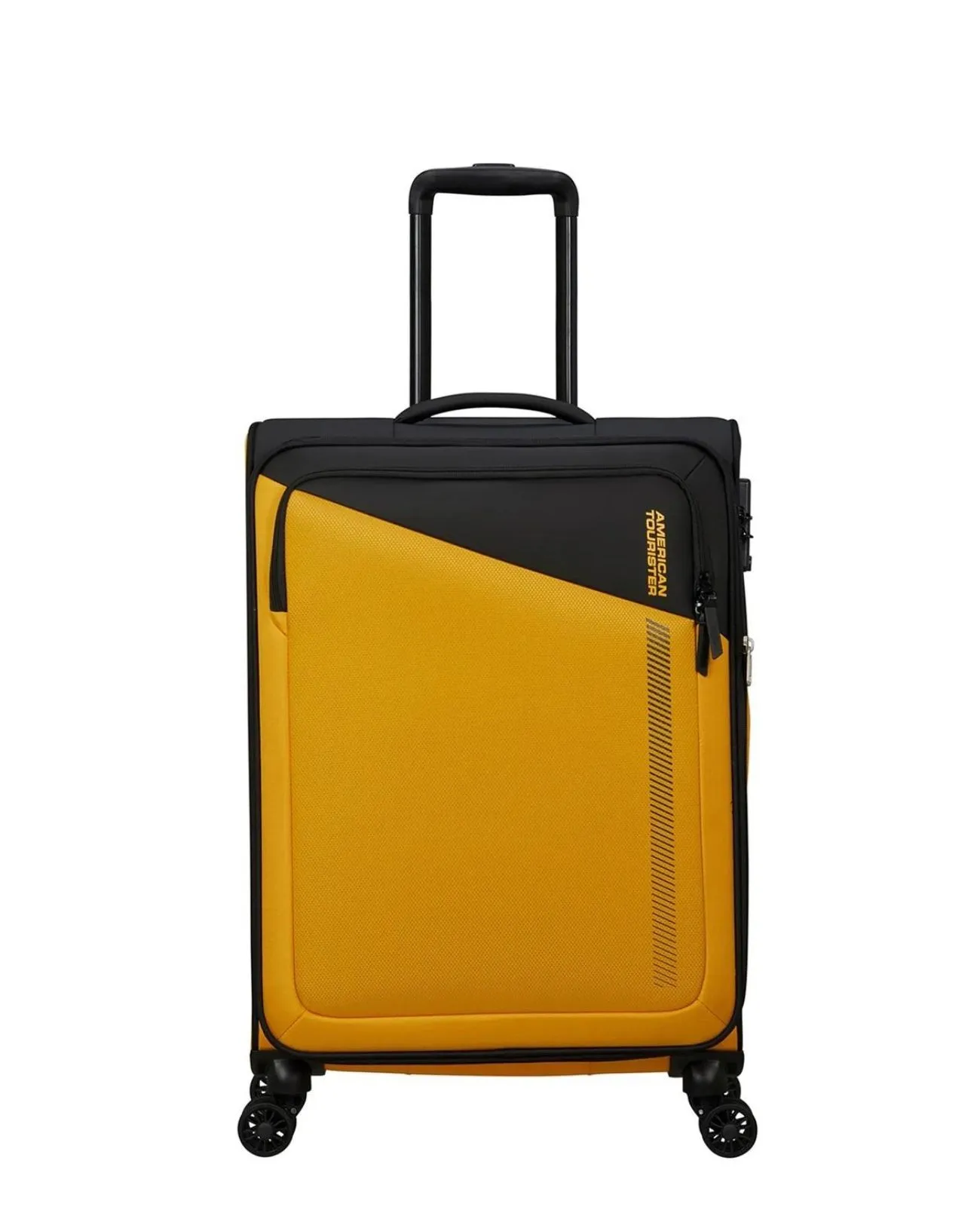 American Tourister - Trolley medio in poliestere 4 ruote 67 cm Daring Dash | Studioarch.com