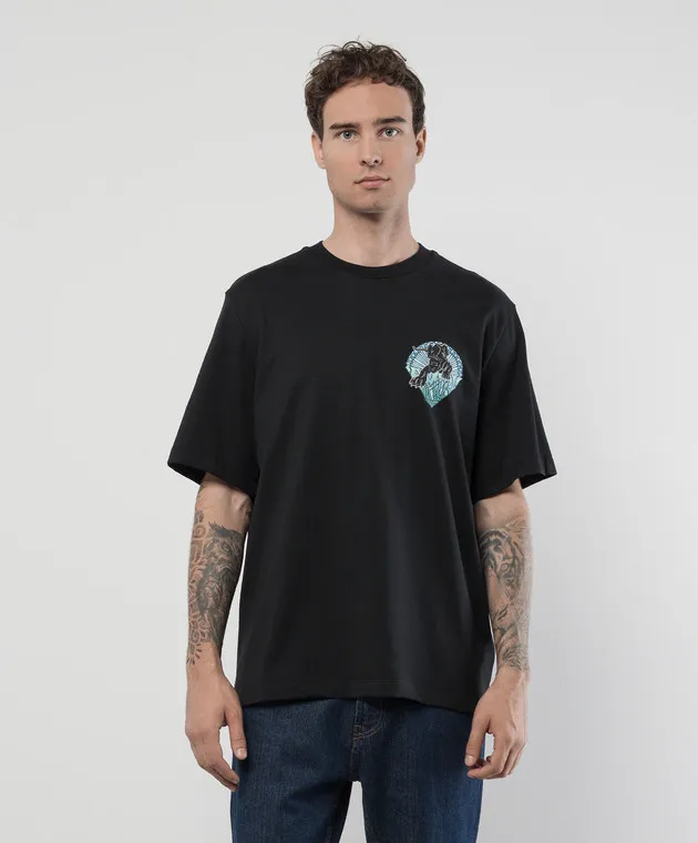 AMIRI Maglietta della Pantera Nera AMJYTE1084