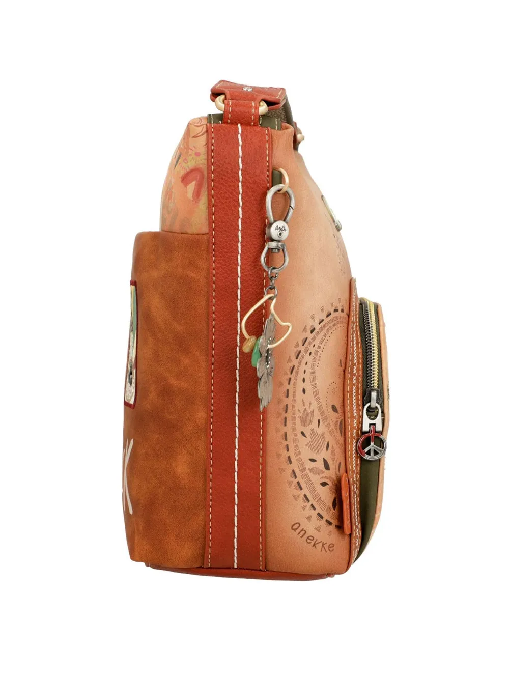 ANEKKE Borsa a Tracolla Donna - Cuoio modello 38803-248