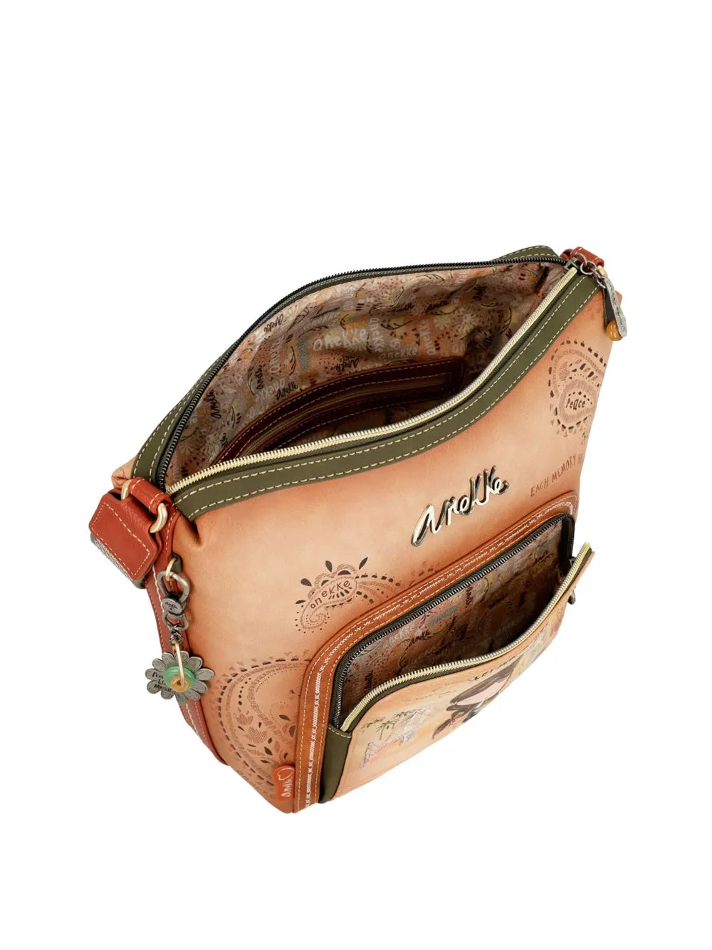 ANEKKE Borsa a Tracolla Donna - Cuoio modello 38803-248