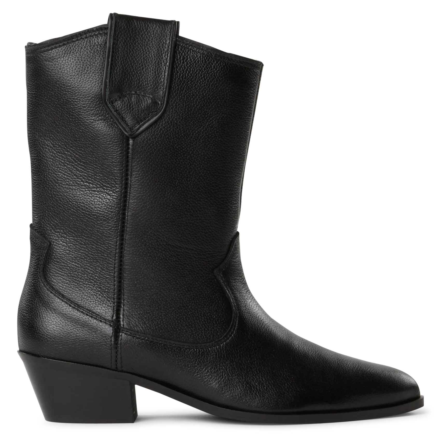  ANONYMOUS COPENHAGEN   SASELINE 35 - Stivaletti in pelle | Nero