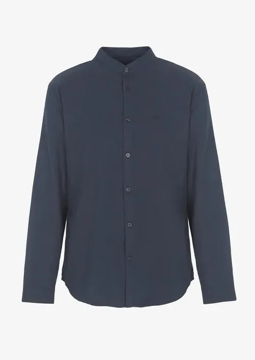 Armani Exchange camicia regular fit in cotone stretch uomo