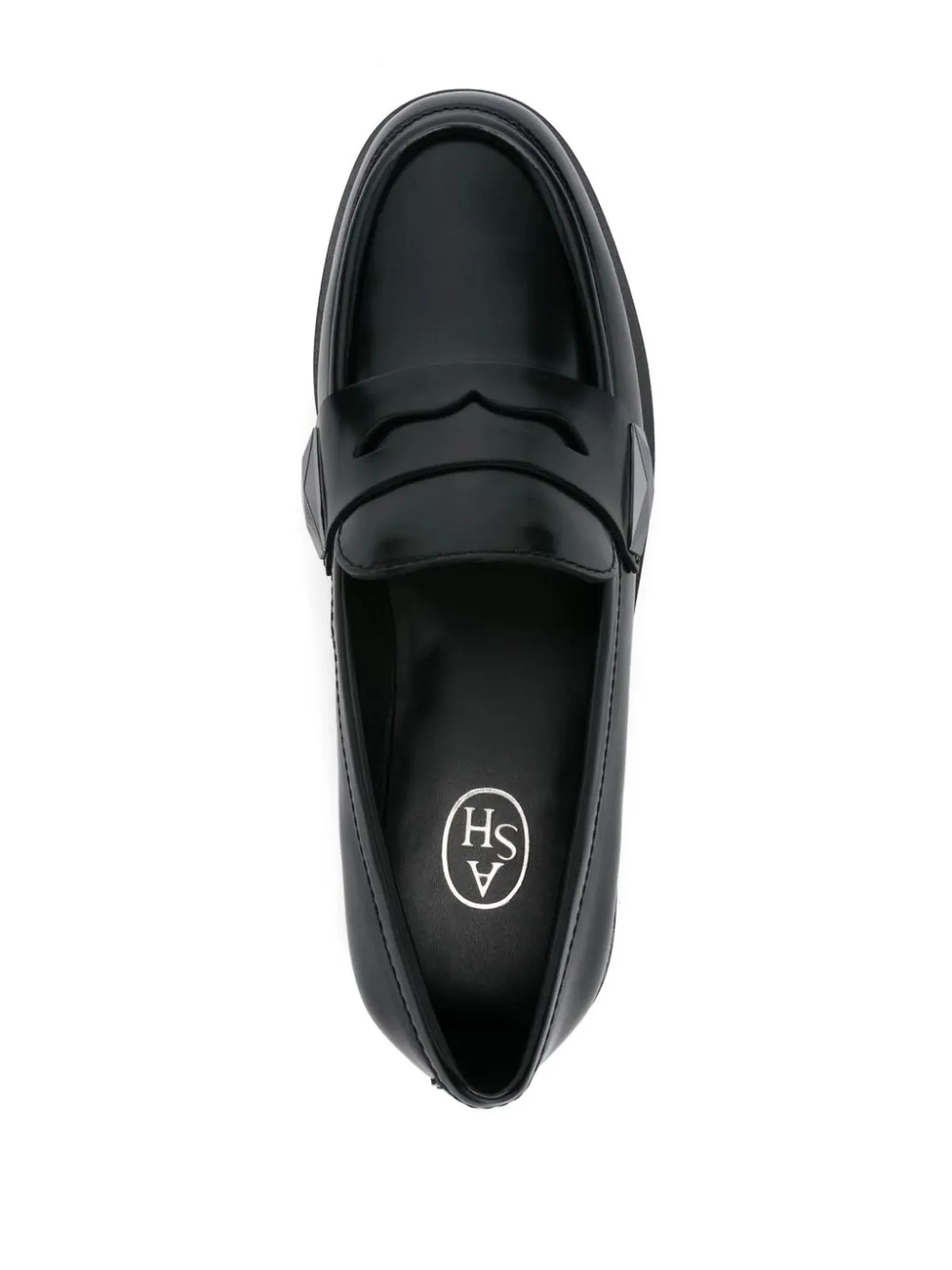 ASH Calzature,Mocassini Mocassini Whisper in pelle di vitello nero 