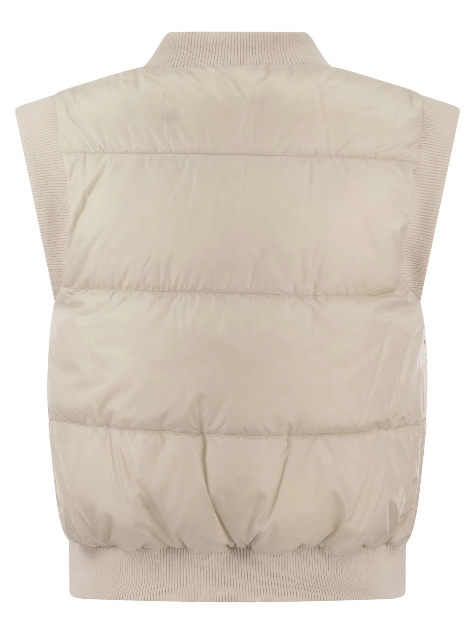 ASOFT – Gilet crop in tela tecnica antigoccia