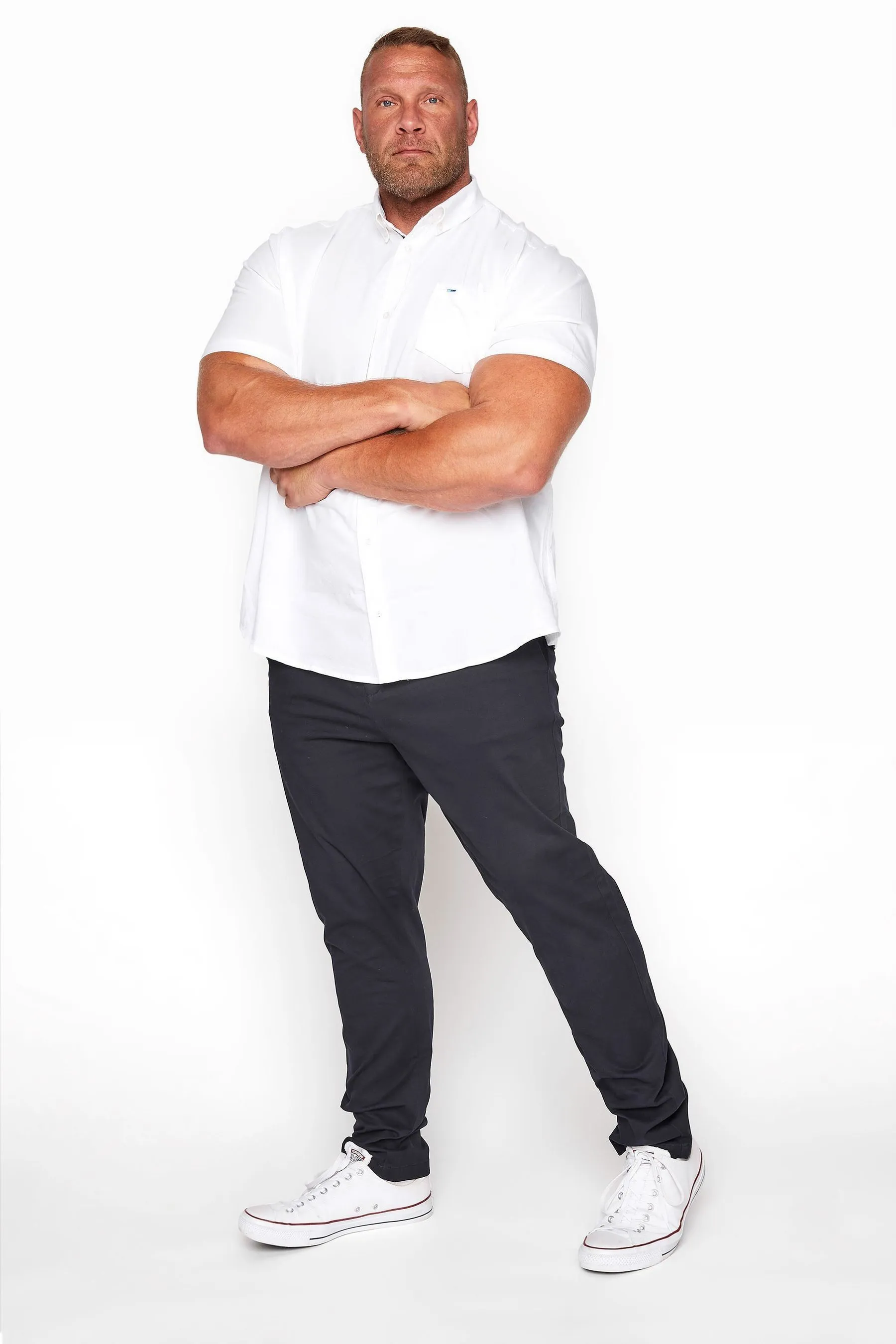 BadRhino Big & Tall - Pantaloni chino elasticizzati