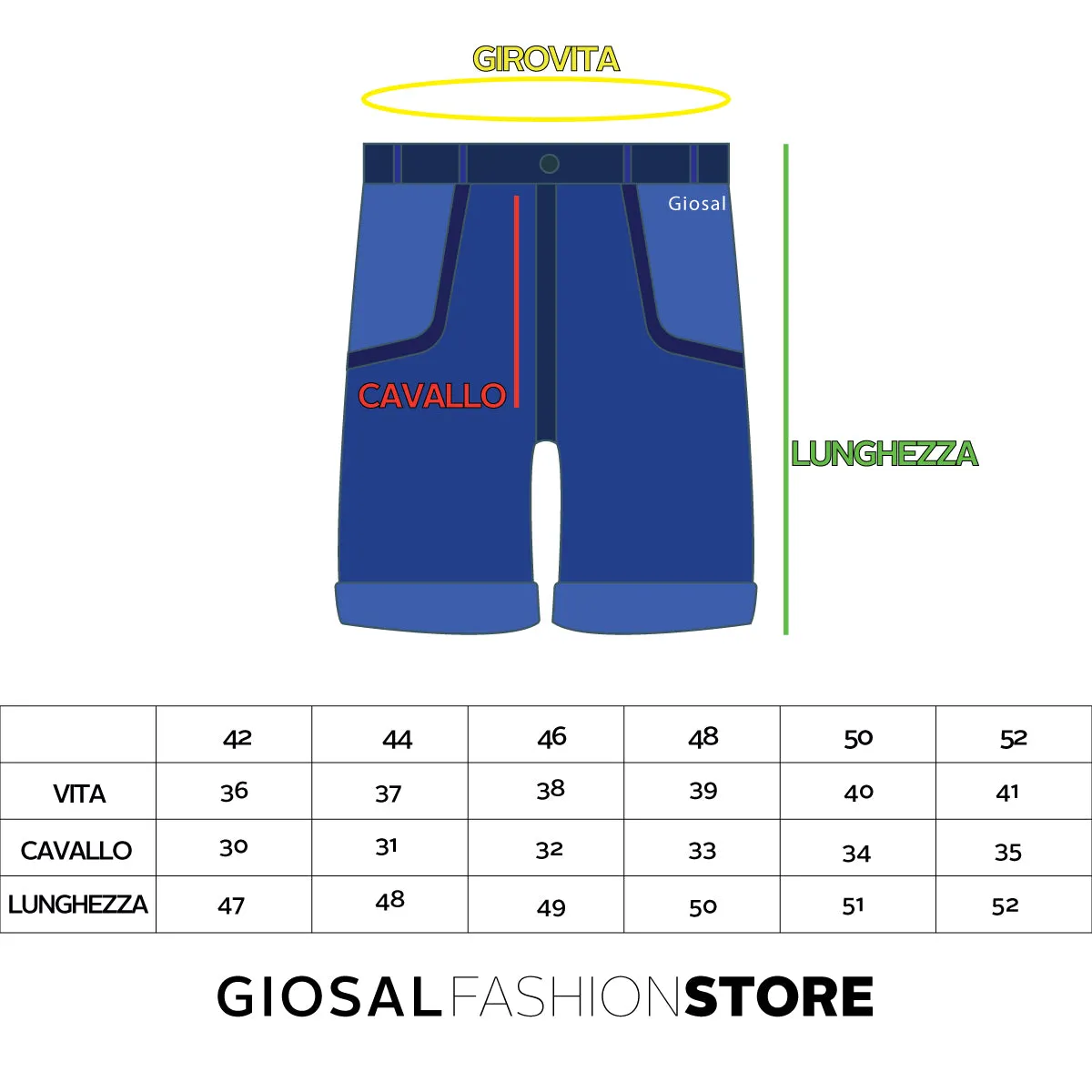 Bermuda Pantaloncino Uomo Corto Tasca America Nero Pence Cavallo Basso GIOSAL-PC1299A