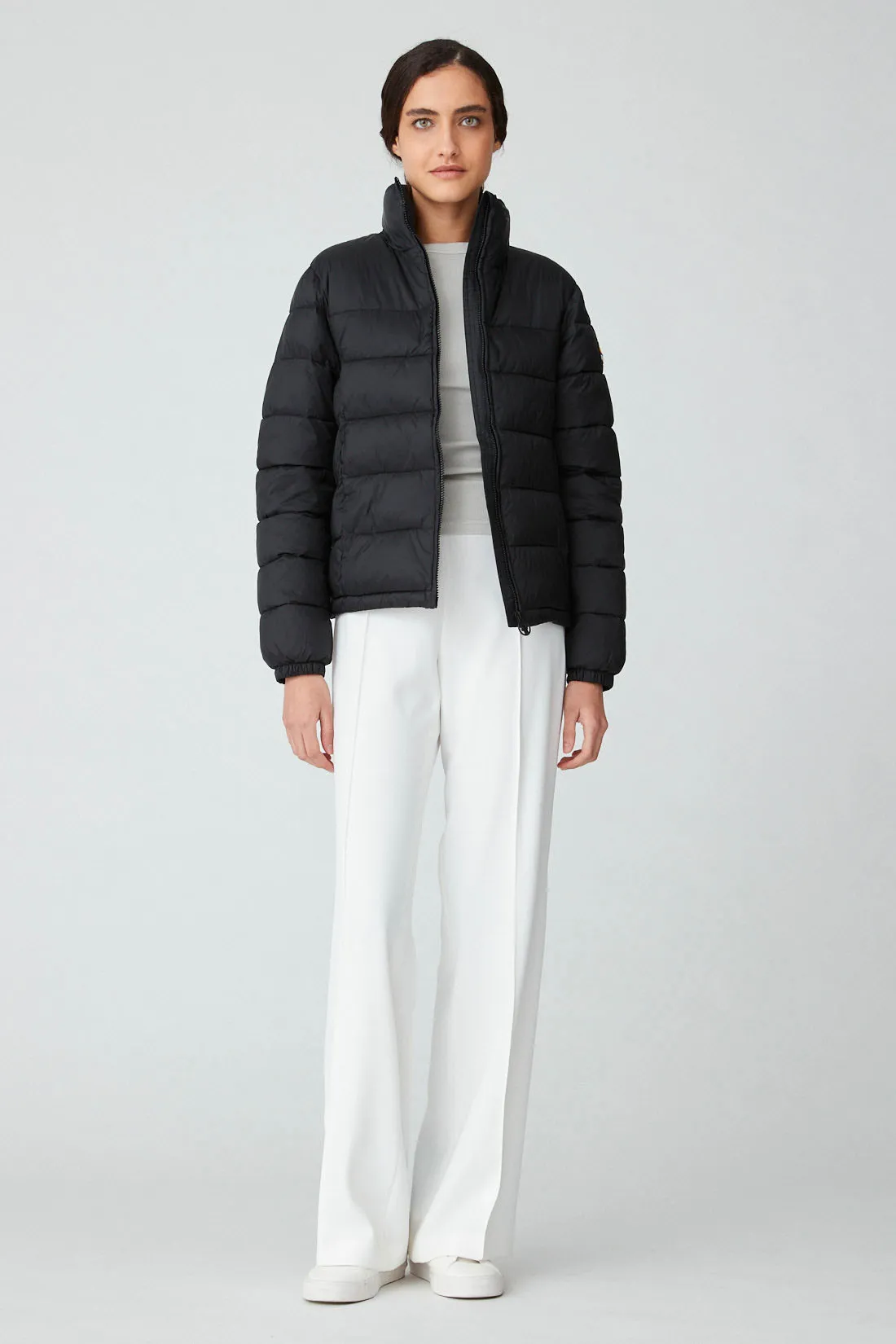 BERTHA – Piumino nero puffy