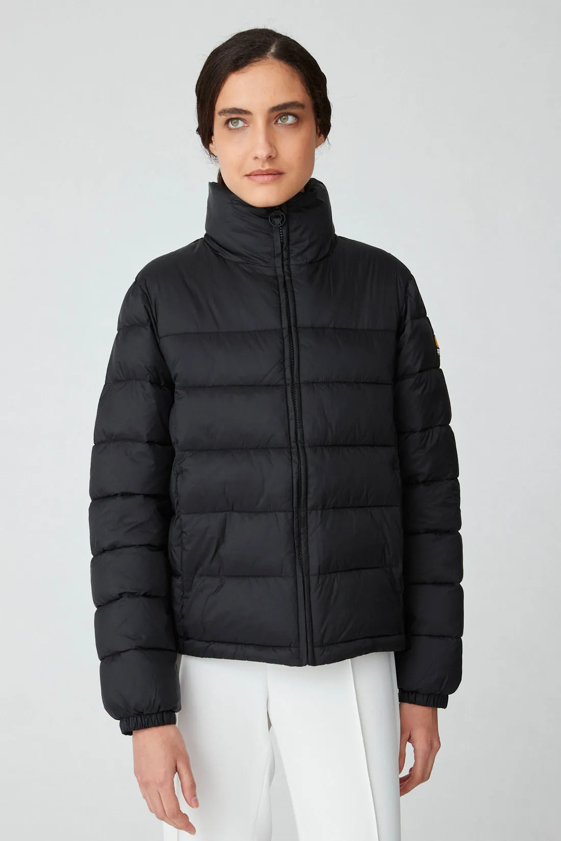 BERTHA – Piumino nero puffy