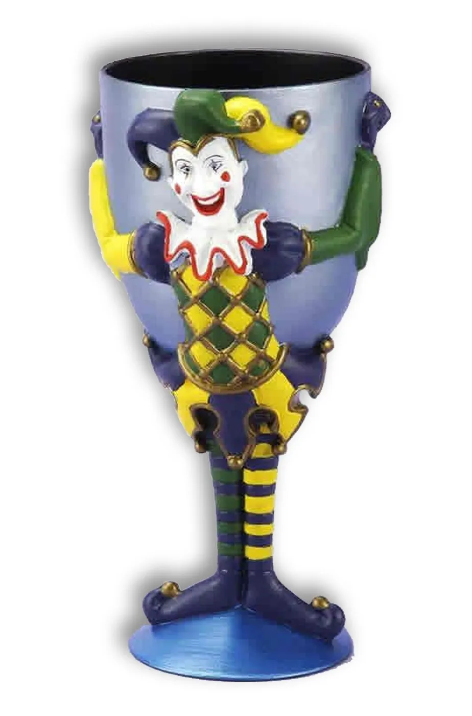 Bicchiere Calice in plastica con Joker