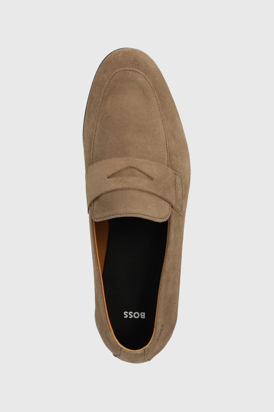 BOSS mocassini in camoscio Gavrie