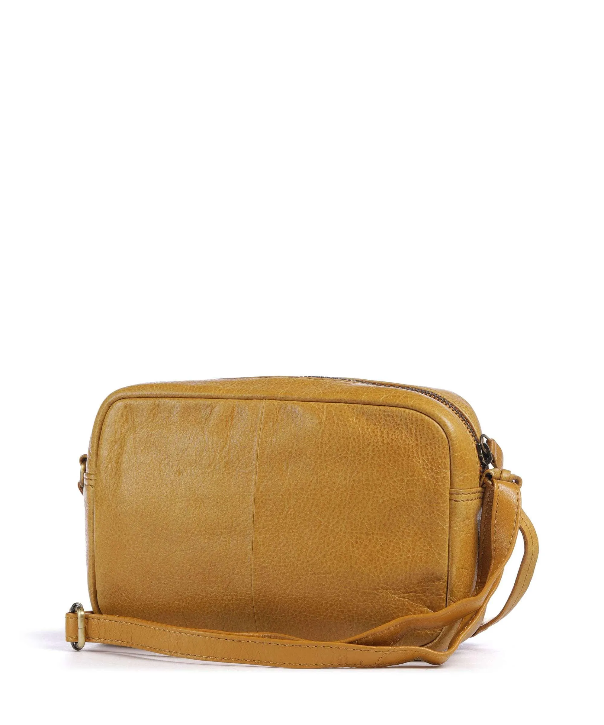  Burkely Natural Norah Borsa a tracolla pelle di vacchetta grana giallo senape  
