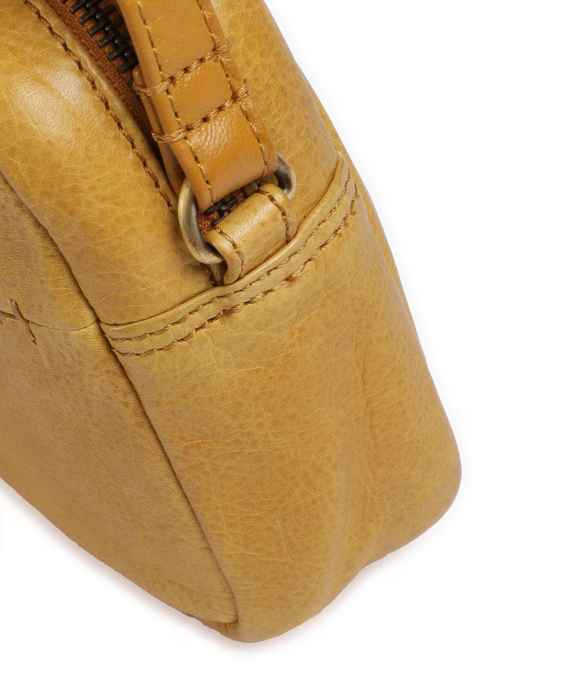  Burkely Natural Norah Borsa a tracolla pelle di vacchetta grana giallo senape  