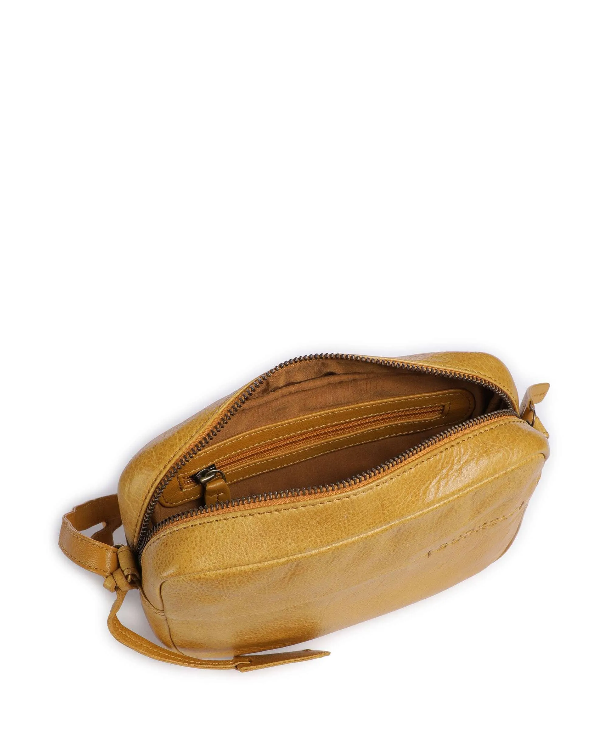  Burkely Natural Norah Borsa a tracolla pelle di vacchetta grana giallo senape  