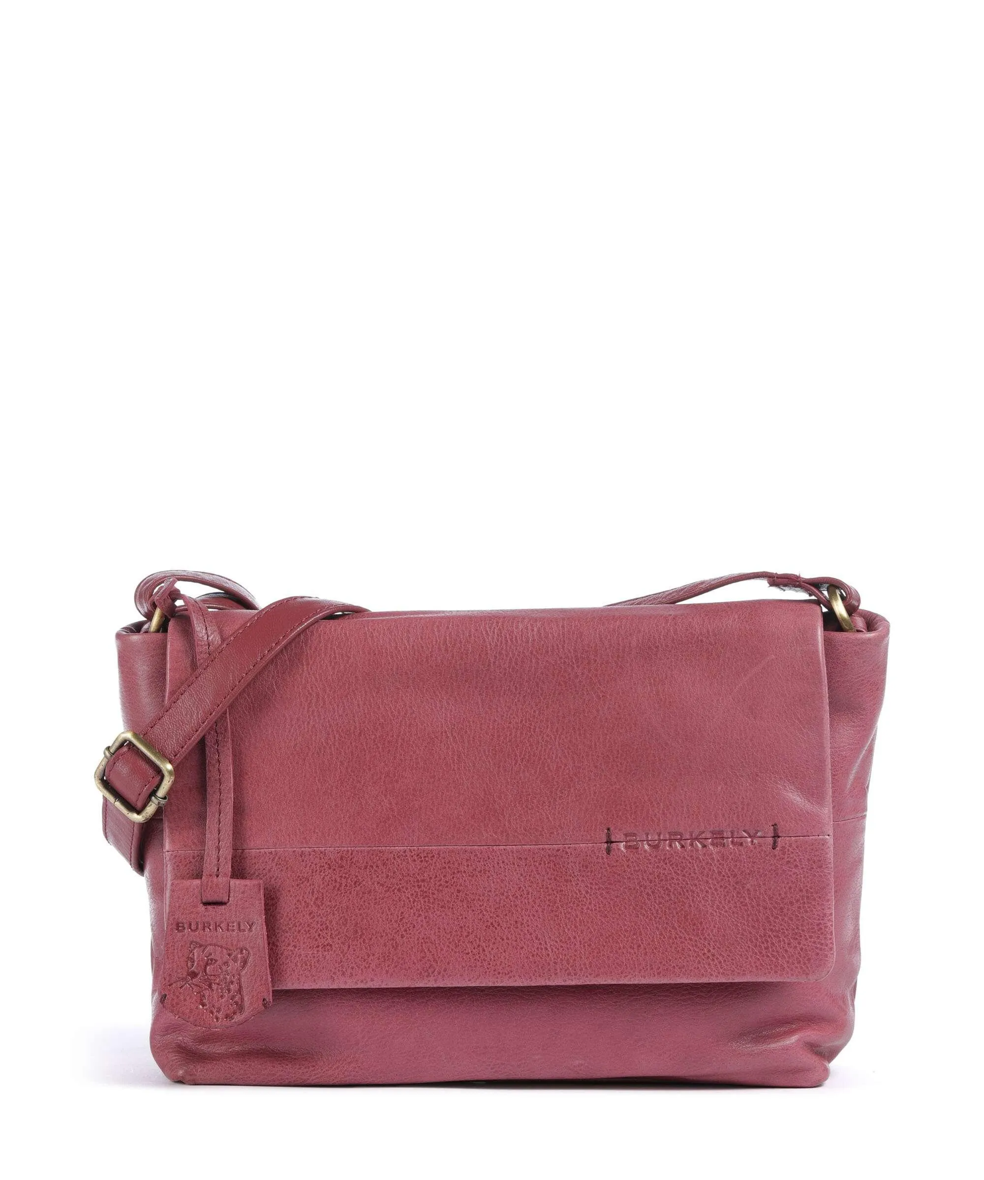 Burkely Natural Norah Borsa a tracolla pelle di vacchetta grana pink  