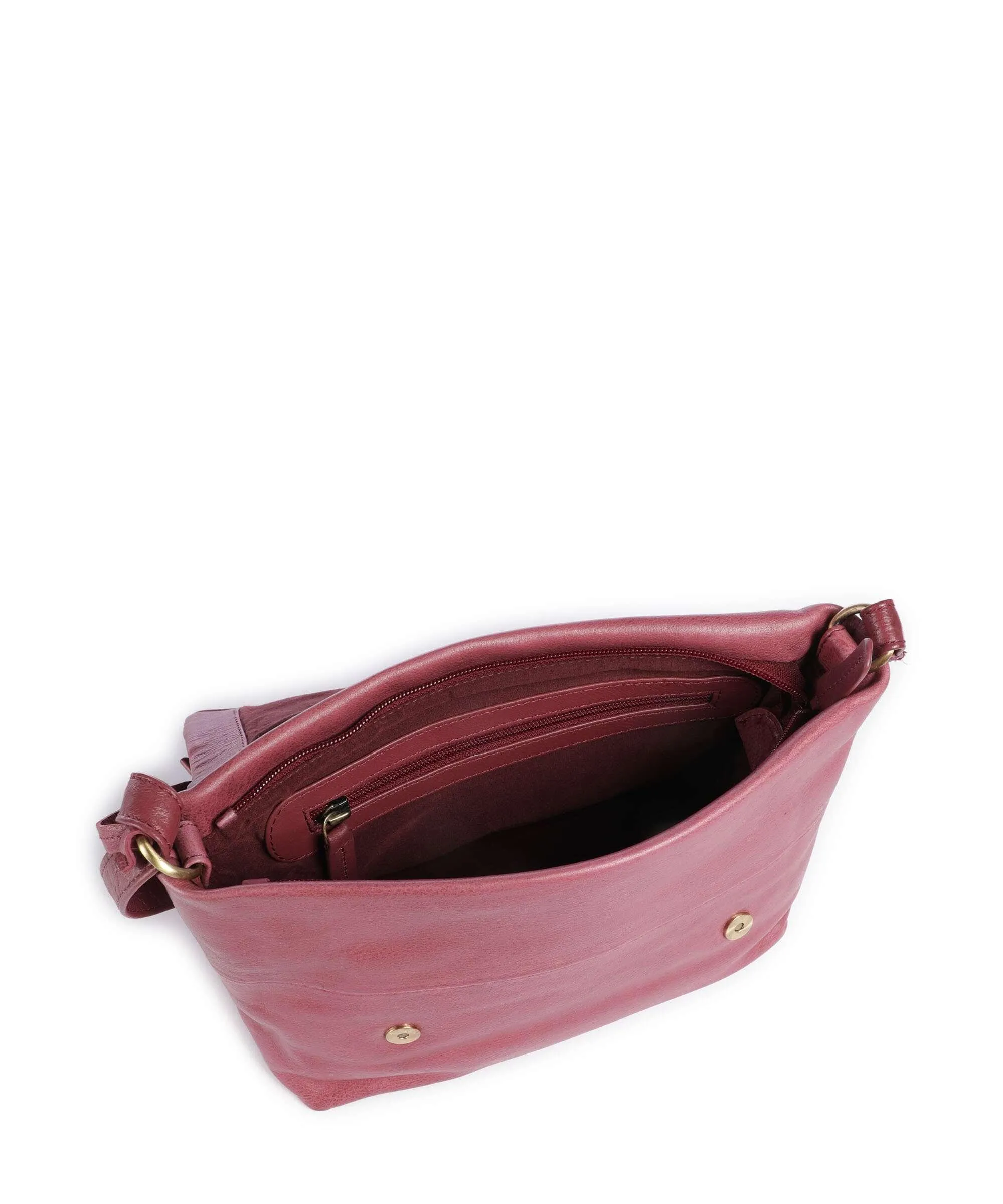  Burkely Natural Norah Borsa a tracolla pelle di vacchetta grana pink  