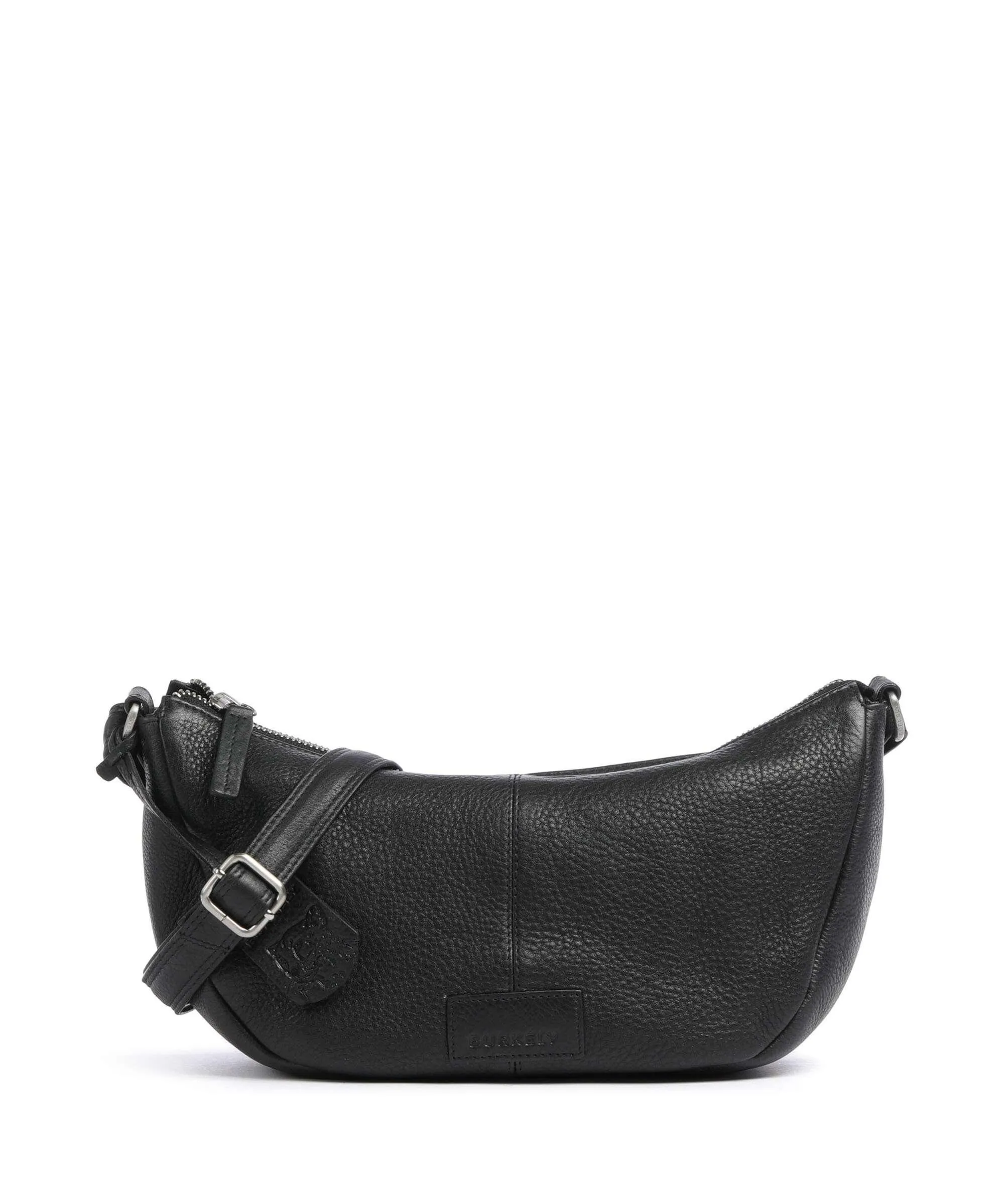  Burkely Soft Skylar Borsa a tracolla pelle granulata nero  