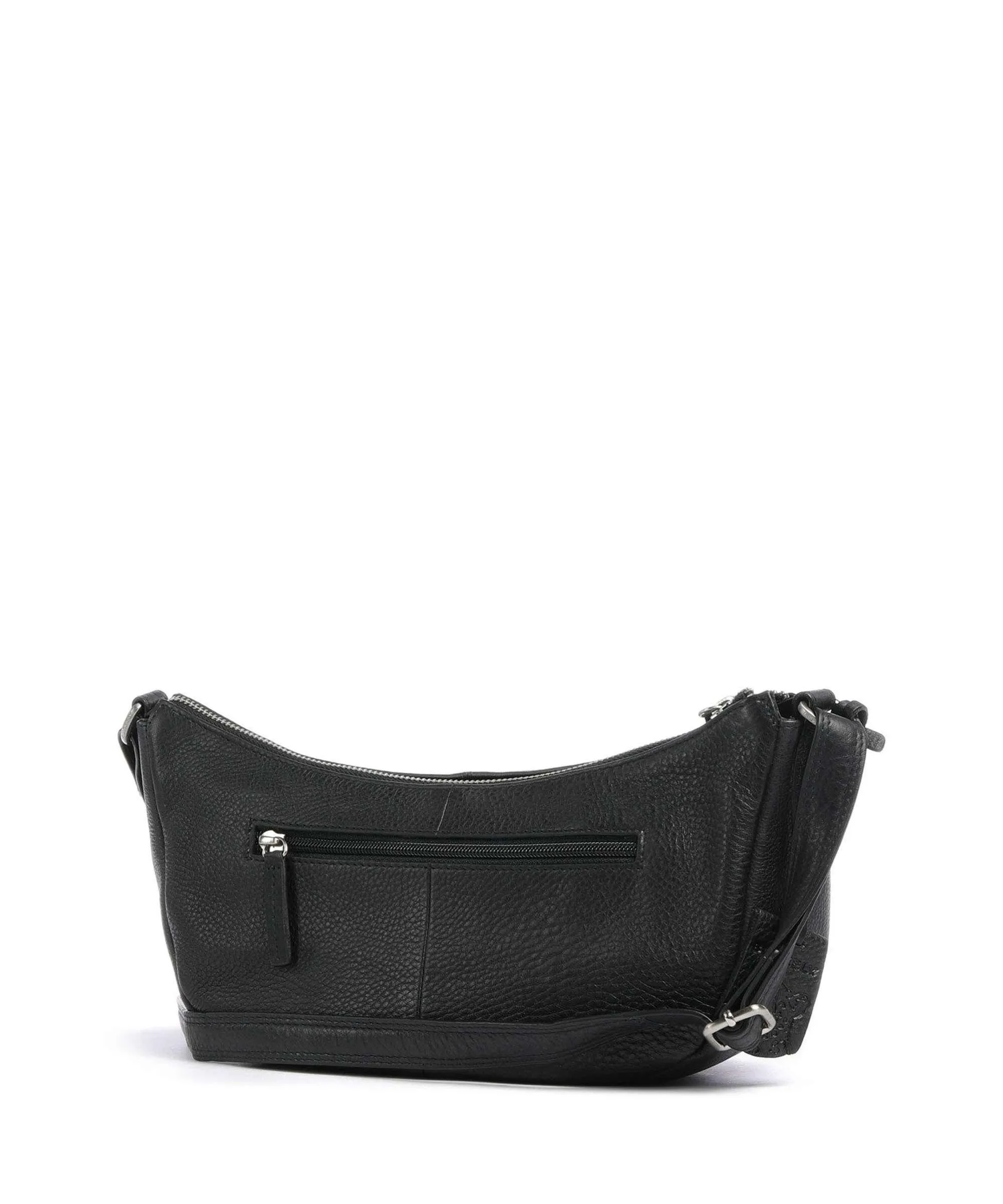  Burkely Soft Skylar Borsa a tracolla pelle granulata nero  
