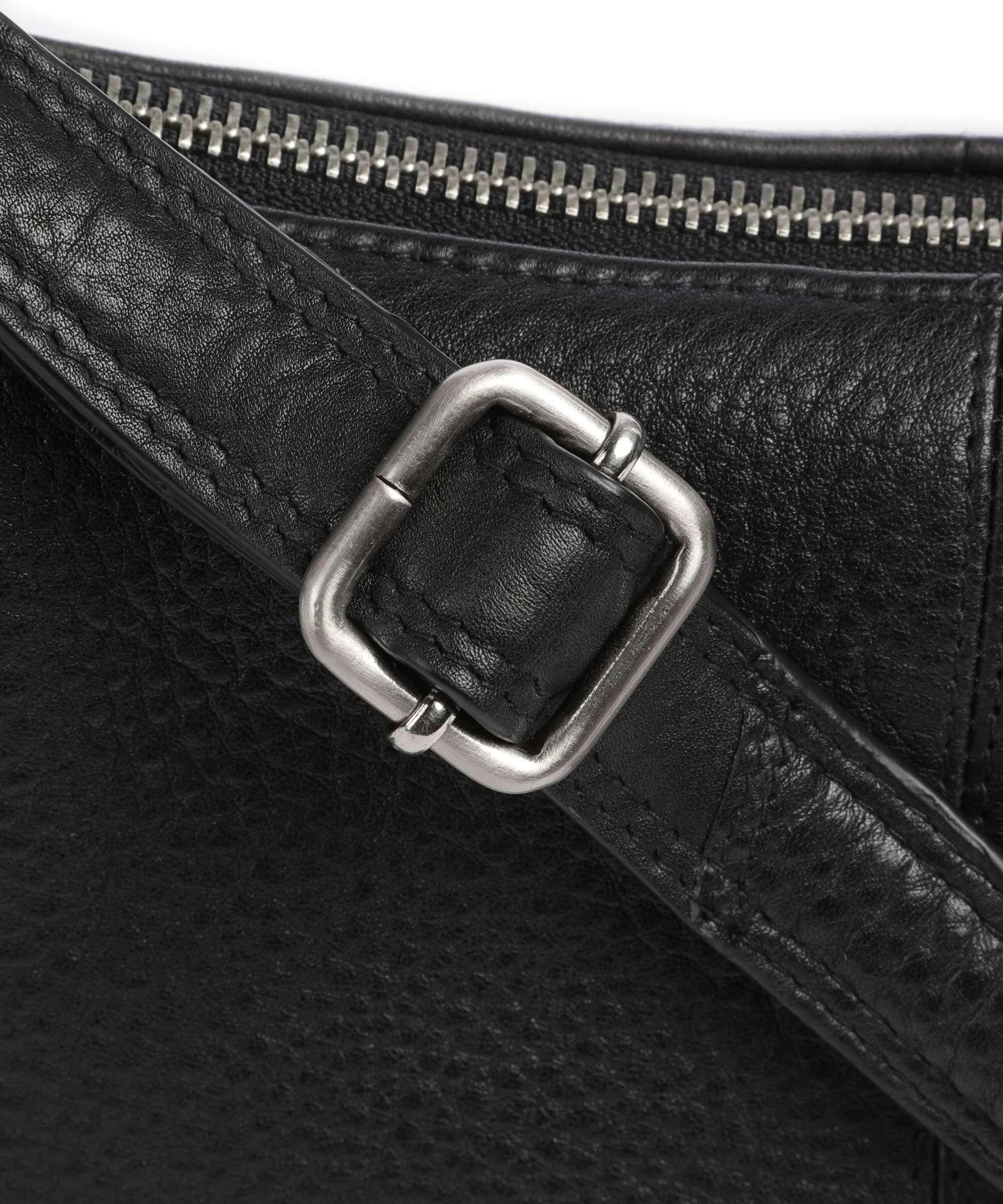  Burkely Soft Skylar Borsa a tracolla pelle granulata nero  