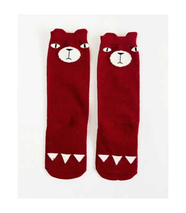 Calzini alti bimba animals