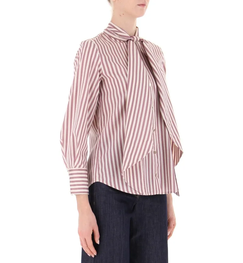 Camicia con foulard