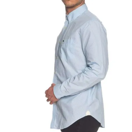 Camicia Maniche Lunghe Uomo Lacoste CH2564 F6Z Blanc