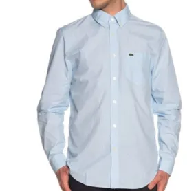 Camicia Maniche Lunghe Uomo Lacoste CH2564 F6Z Blanc