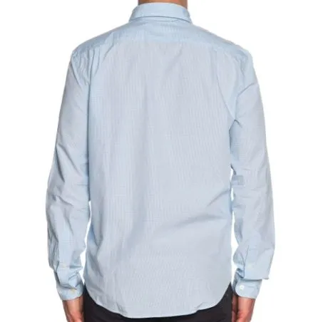 Camicia Maniche Lunghe Uomo Lacoste CH2564 F6Z Blanc