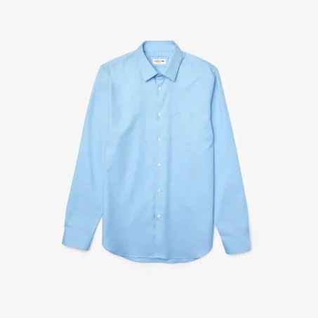 Camicia Maniche Lunghe Uomo Lacoste CH8522 HBP Bleu
