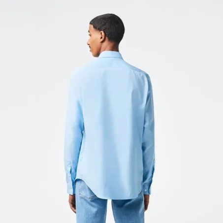 Camicia Maniche Lunghe Uomo Lacoste CH8522 HBP Bleu