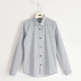camicia microfantasia 4.5701 ragazzo ido 