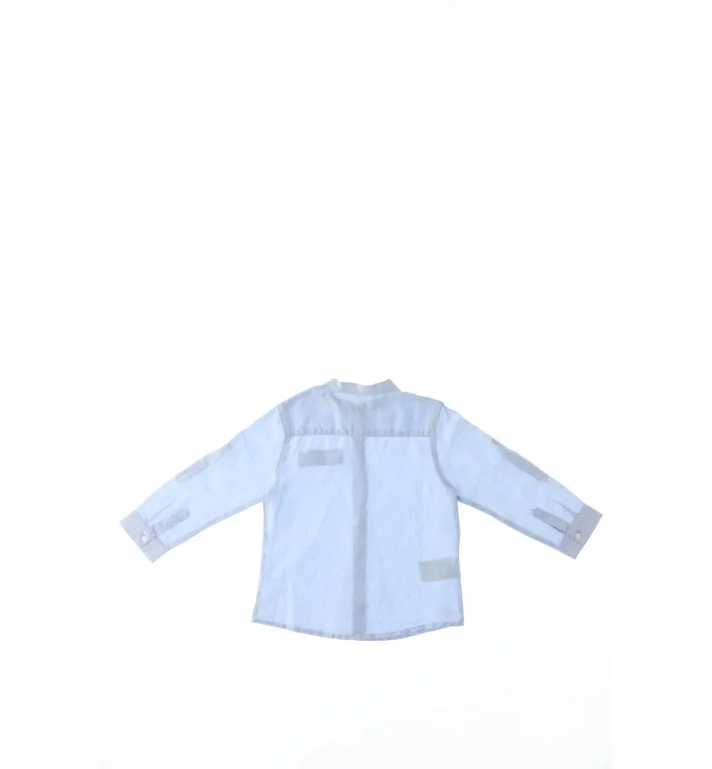 Camicia misto lino