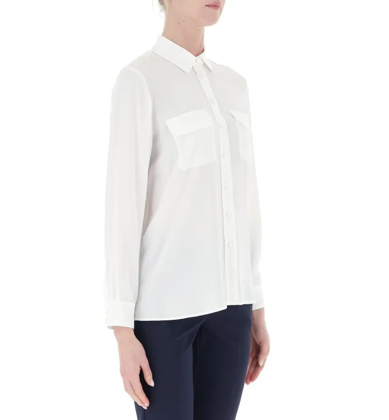Camicia misto seta