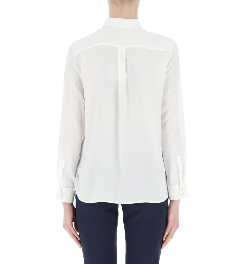 Camicia misto seta