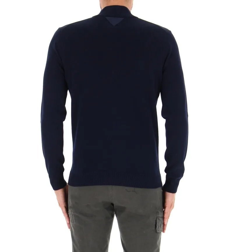Cardigan con zip