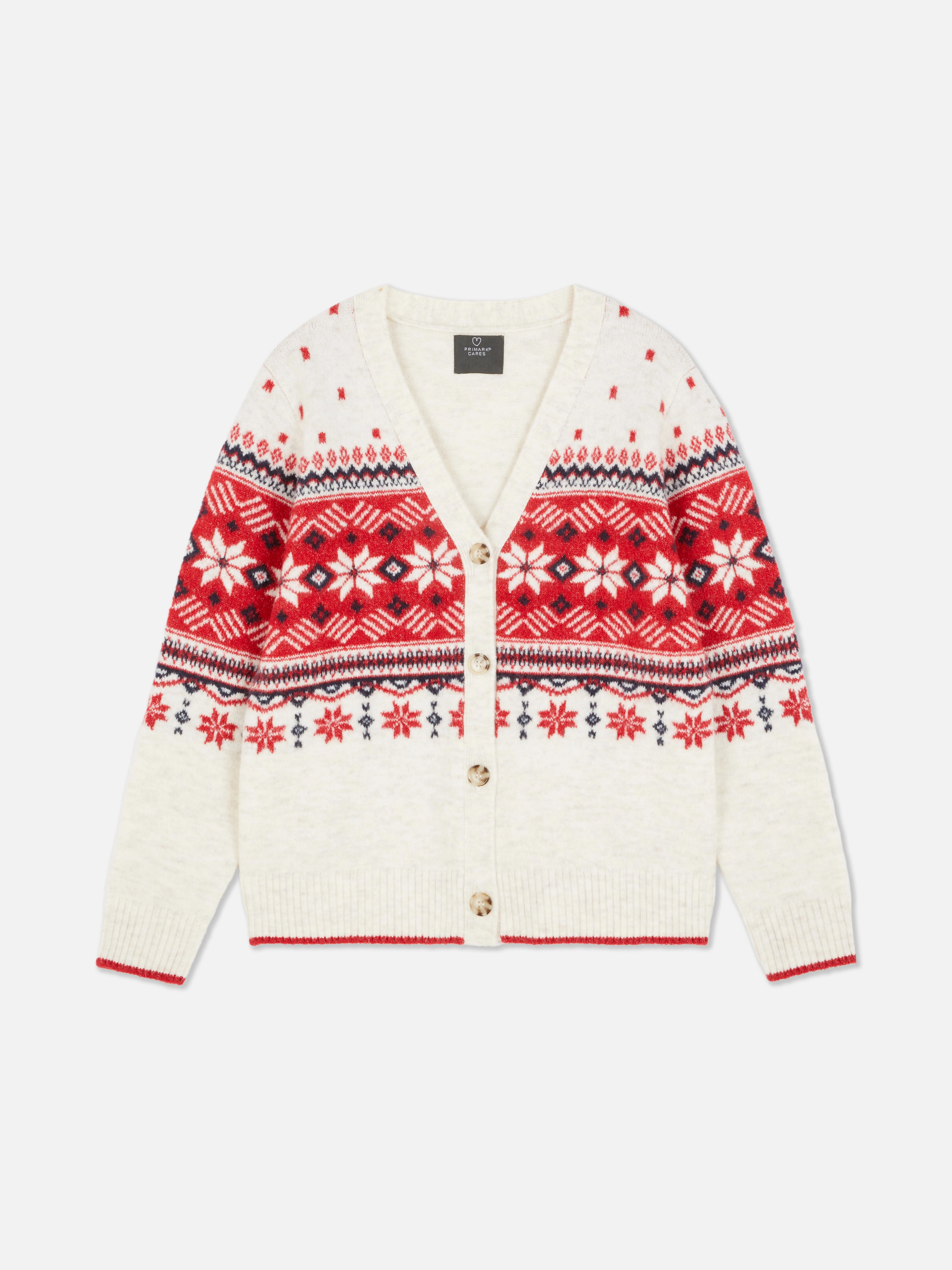 Cardigan da donna Fair Isle coordinato famiglia