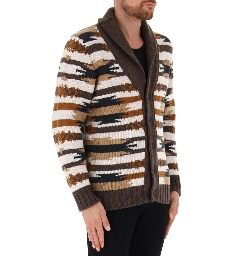 Cardigan lana vergine