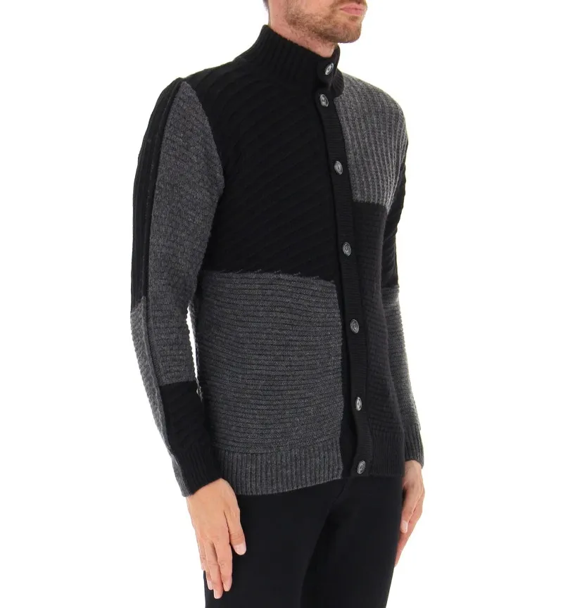 Cardigan misto lana