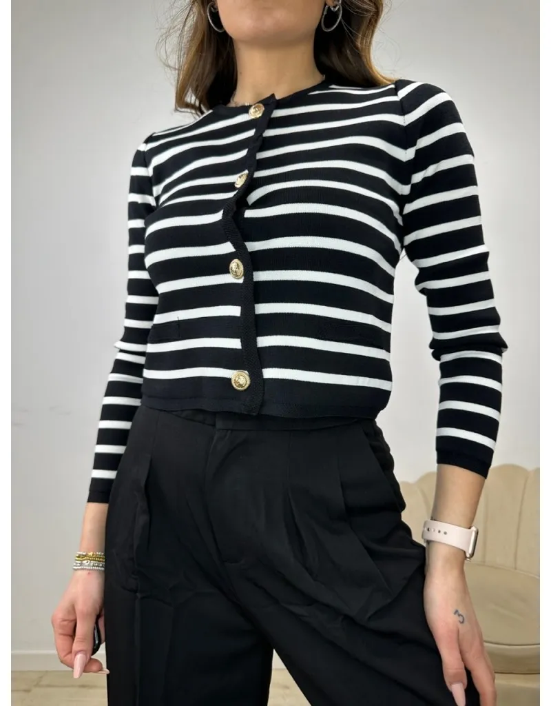 CARDIGAN SABRY NERO