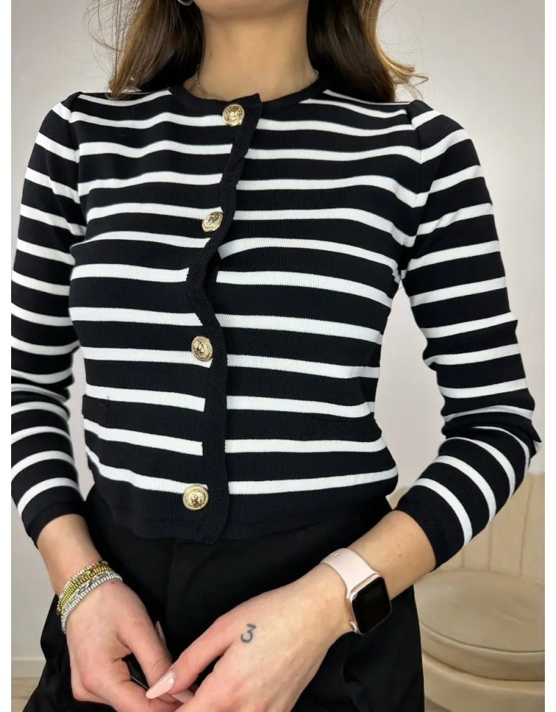 CARDIGAN SABRY NERO