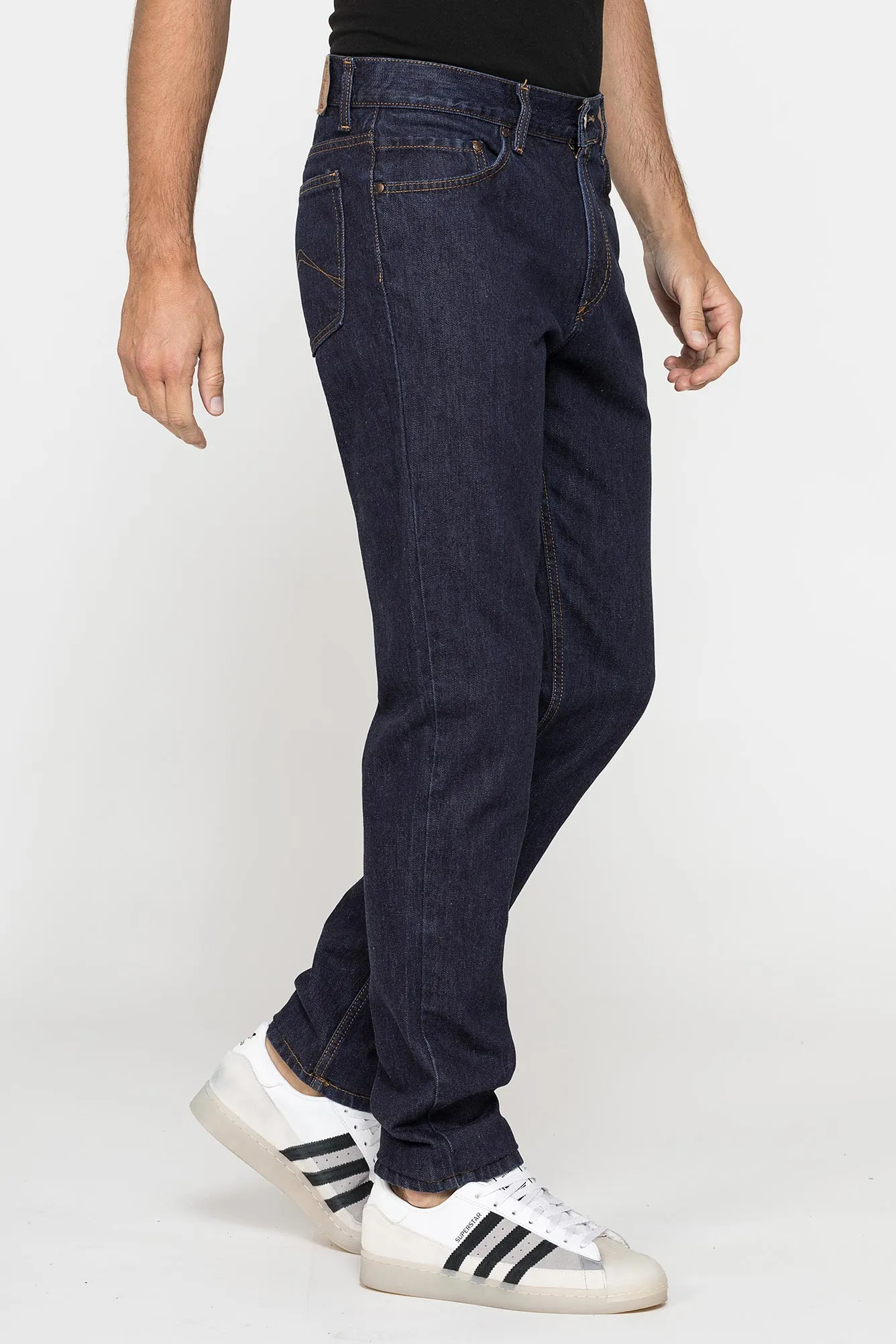 Carrera  ---------    ------------Jeans 5 tasche mod. 700 denim old style 13,5 oz. - Blu scuro