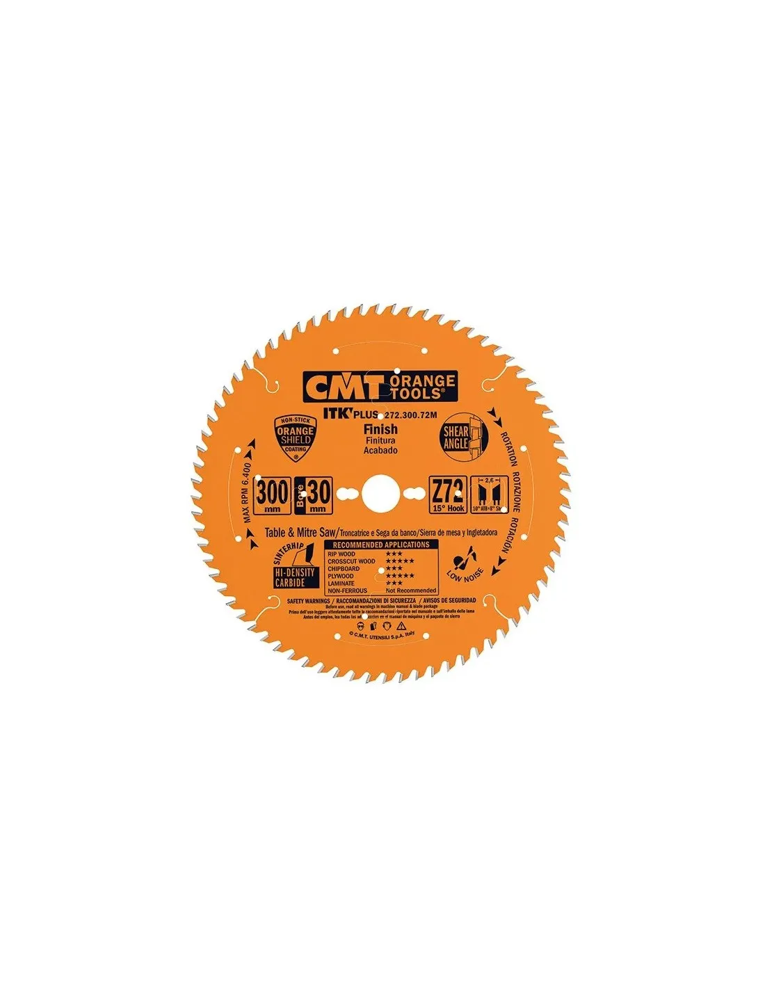 CMT Lame itk plus a spessore sottile per taglio traverso vena 272.184.40M