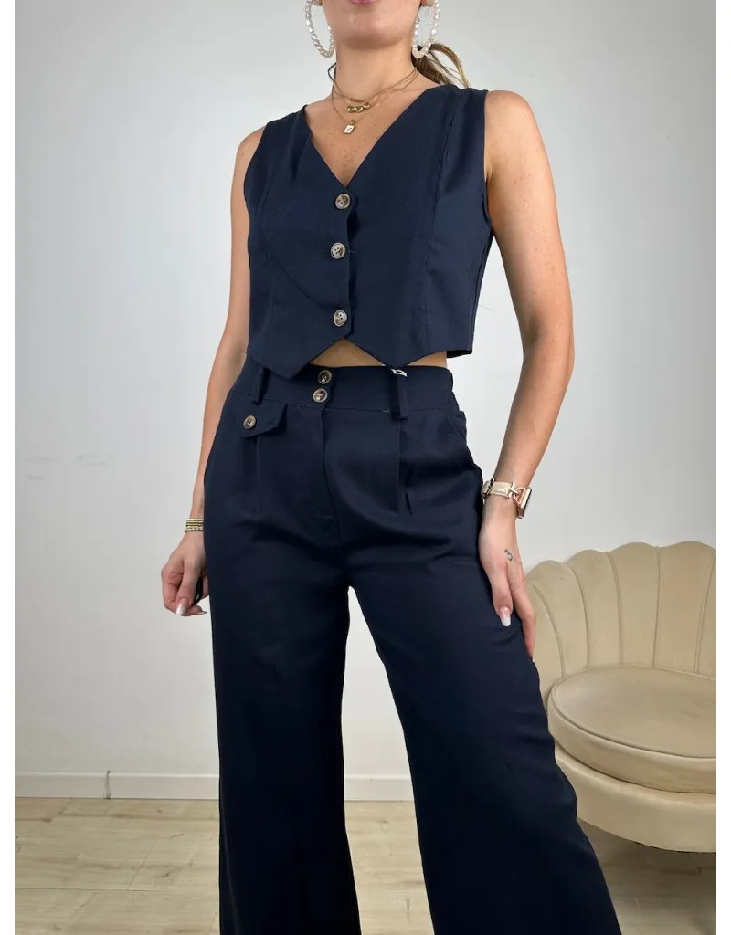 CO ORD SET BEATRICE BLU