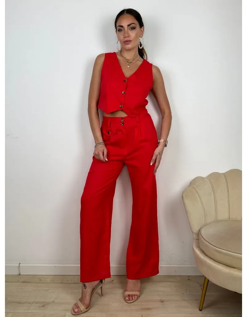 CO ORD SET BEATRICE ROSSO